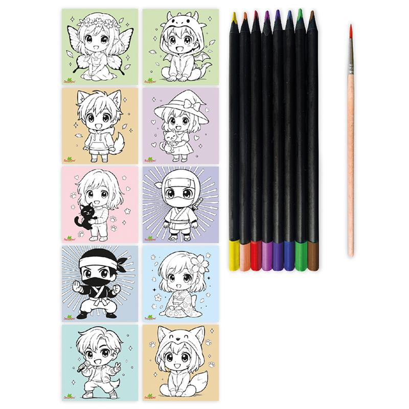 Artissimo -S Manga workshop watercolor pencils – Chibi