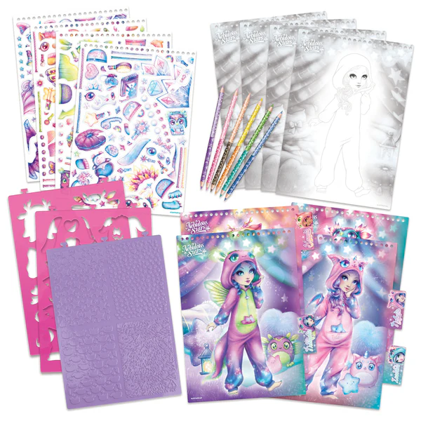 Carnet croquis de mode Nebulous Stars - Party Pyjama