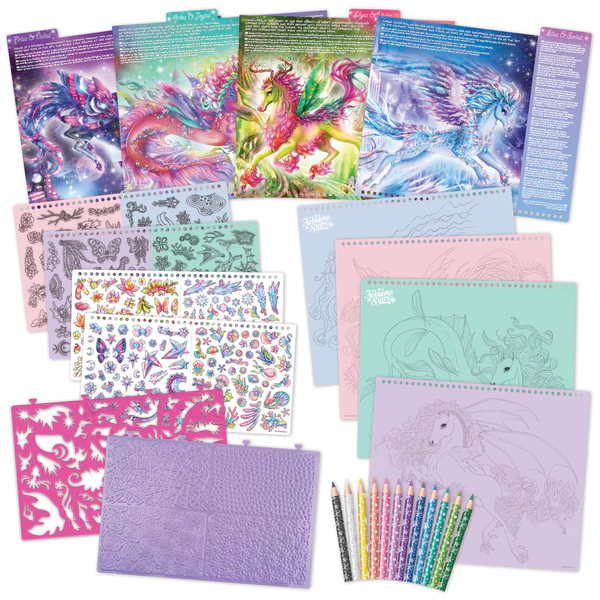 Grand carnet croquis créatif Nebulous Stars - Feraliaz