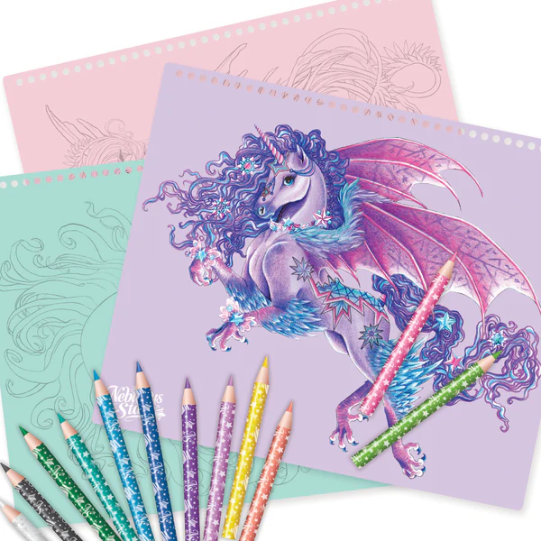 Grand carnet croquis créatif Nebulous Stars - Feraliaz