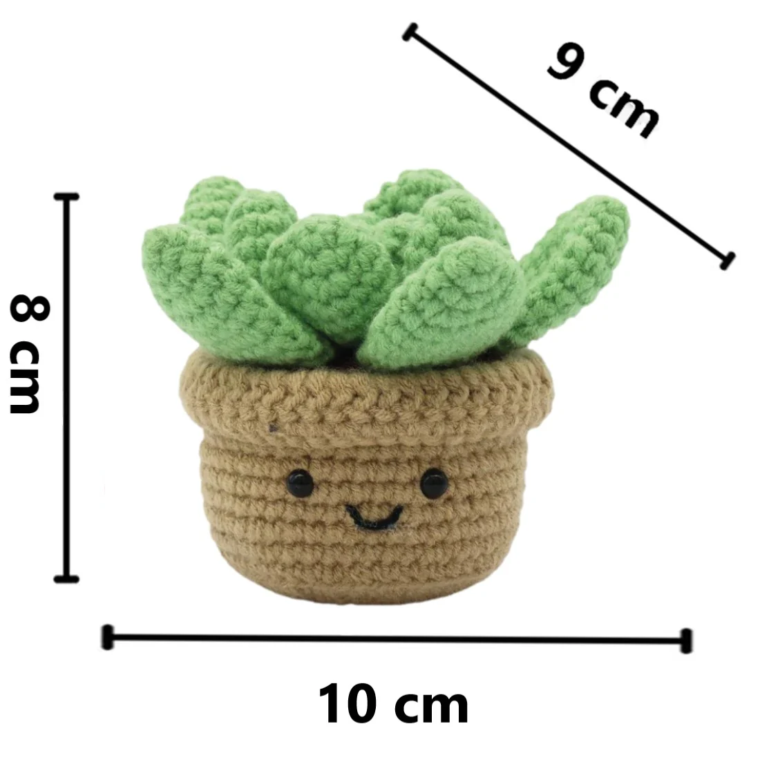 DIY Crochet Kit - Succulent