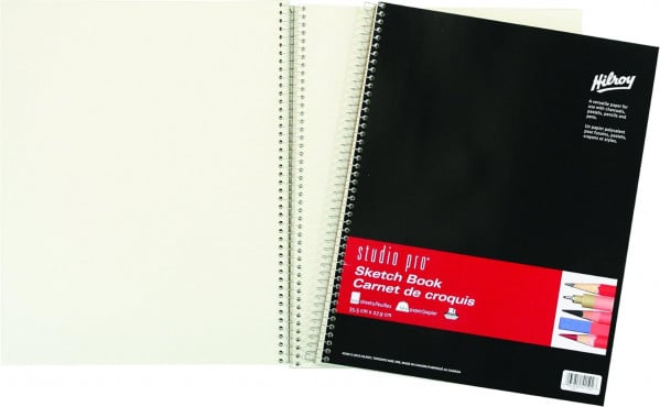 Carnet de croquis Hilroy Studio Pro® - 11x14 - 100 feuilles