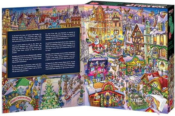 Wasgij? Advent Calendar – The Reindeer Are Going Wild! – 24 x 54 pcs