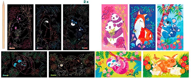 Artissimo: Scratch Boards – Baby Animals