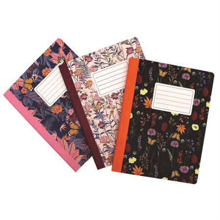 Cahier de composition Bloom - Assortis