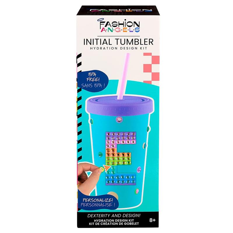 Fashion Angels - Initial Tumbler - Kit de création de gobelet