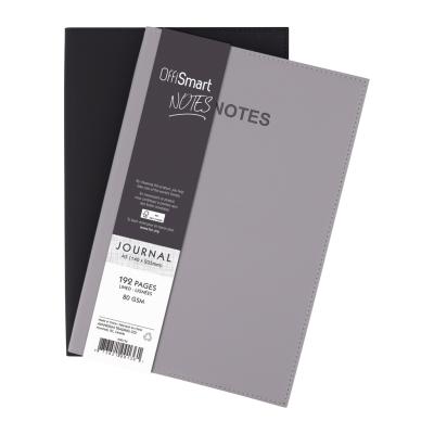 Journal de note deluxe en similicuir - 5x8 - Couleurs assorties