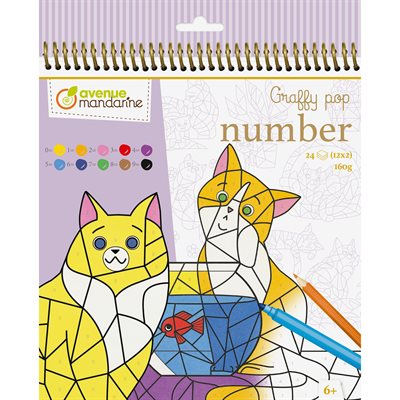 Graffy Pop Number – Cats