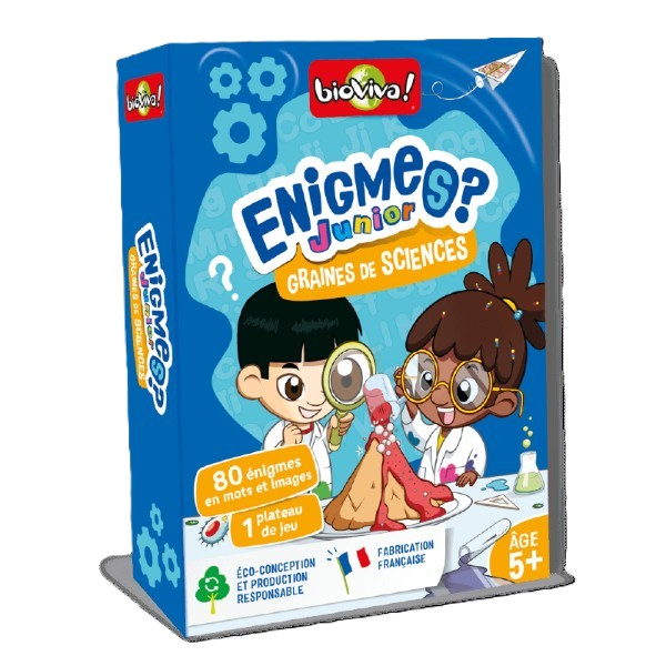 Bioviva ! Énigmes junior - Graine de sciences