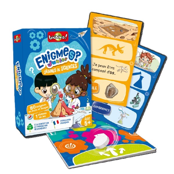 Bioviva ! Énigmes junior - Graine de sciences