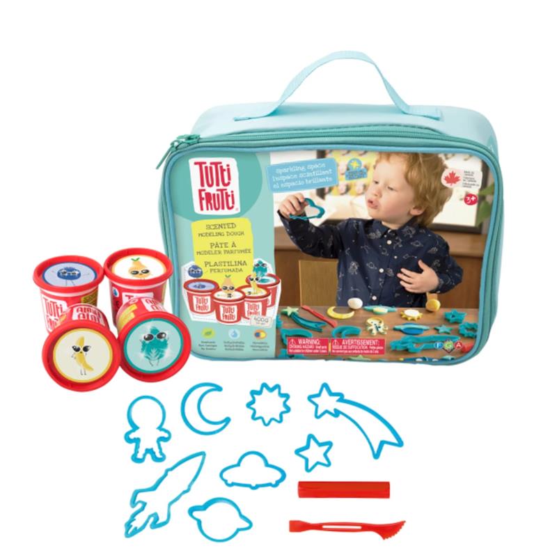Tutti Frutti : Ensemble de pâtes à modeler - Espace scintillant