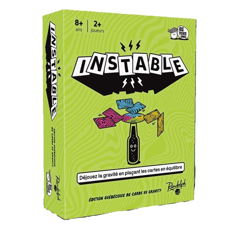 Instable : Cards vs Gravity Éd. Québécoise - FR