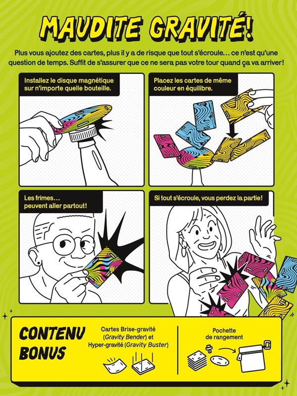 Instable : Cards vs Gravity Éd. Québécoise - FR