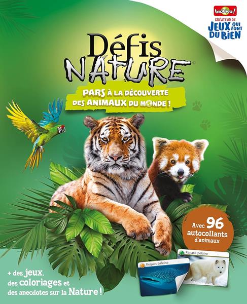 Bioviva ! Défis Nature - Album d'autocollants