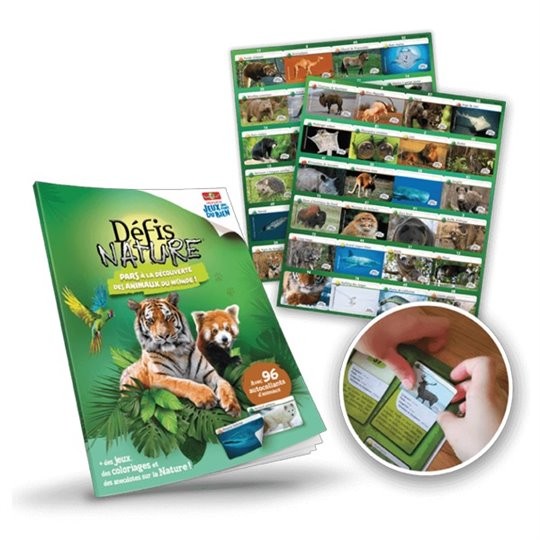 Bioviva ! Défis Nature - Album d'autocollants