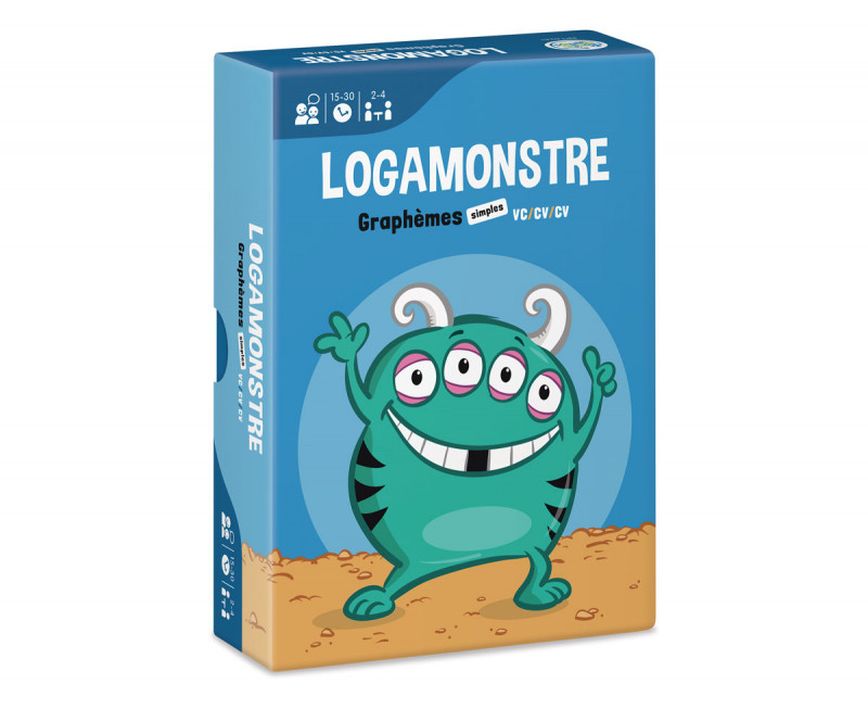 Logamonstre 5 : Graphèmes simples – VC/CV/CV