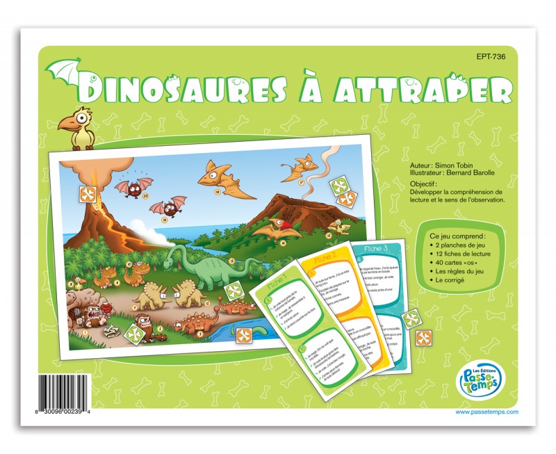 Dinosaures à attraper