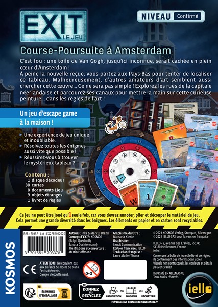 EXIT - Course poursuite à Amsterdam