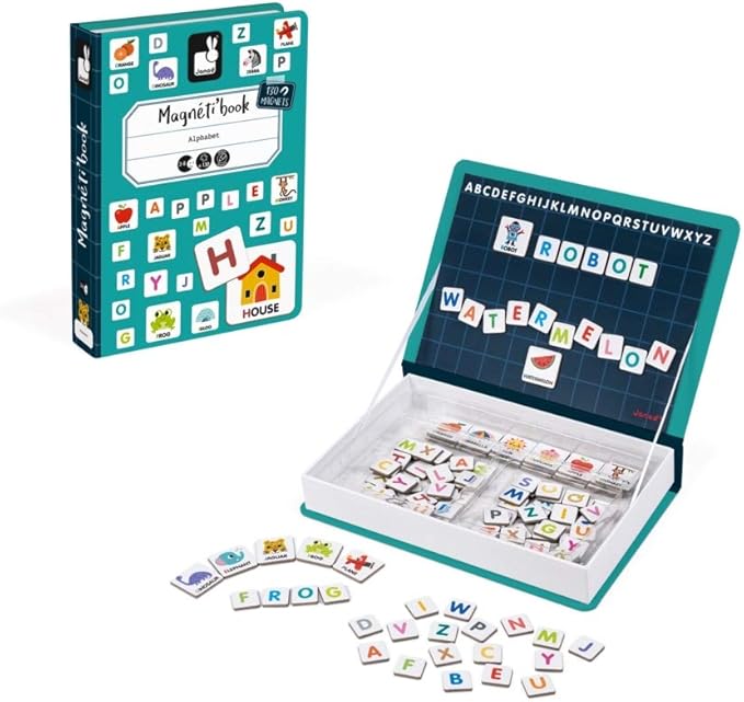 Magnéti'book alphabet anglais - 142 magnets