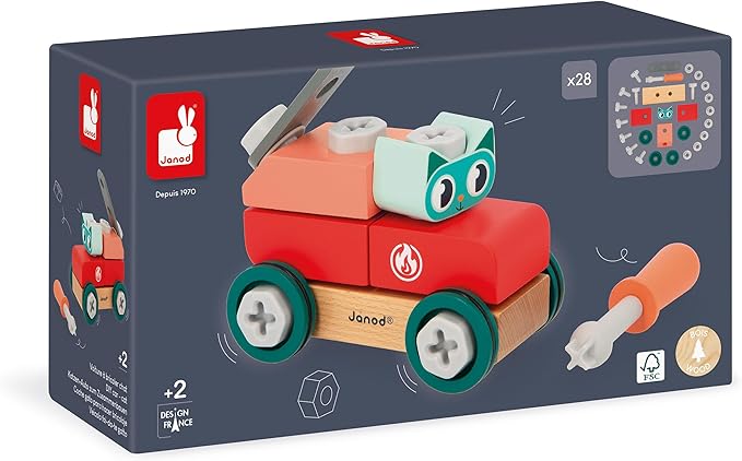 Voiture à Bricoler Chat Brico'Kids