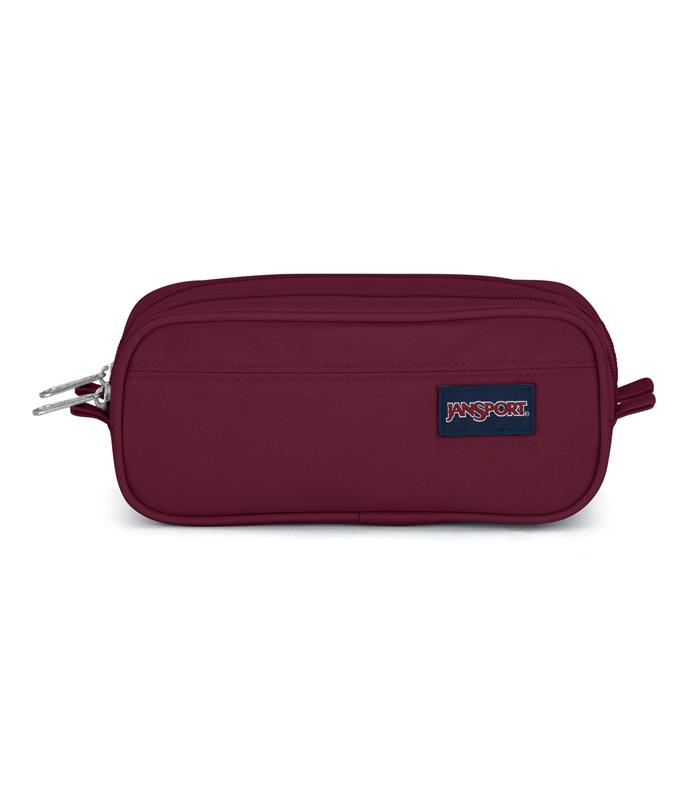 Étui à crayon Jansport Large Accessory Pouch - Rouge cerise