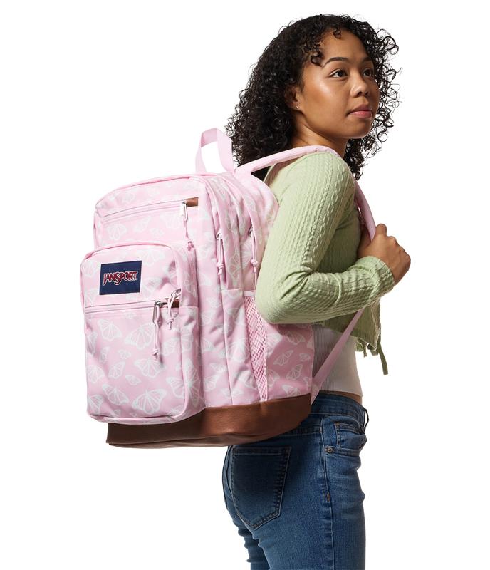 Sac à dos Jansport Cool Student - Papillons roses