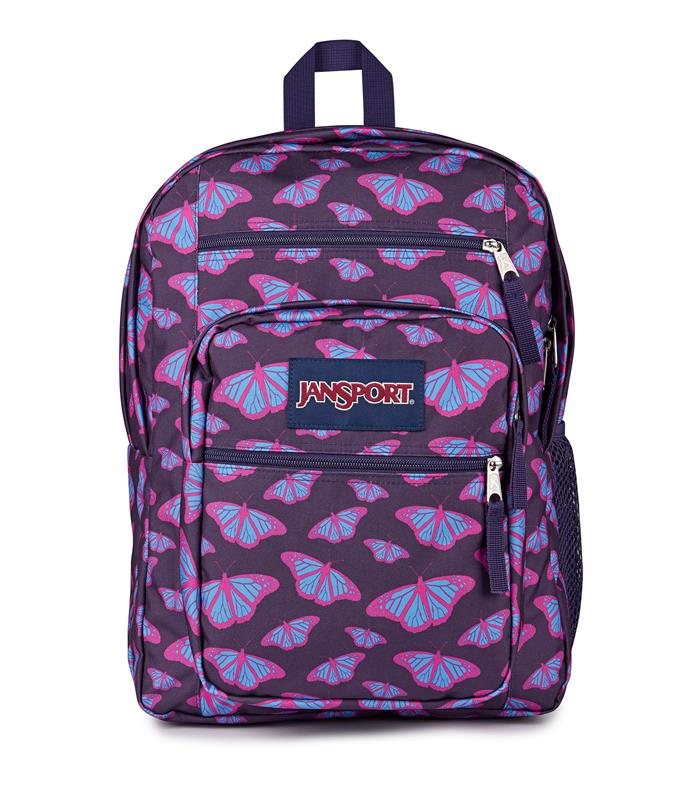 Sac à dos Jansport Big Student - Papillons violets