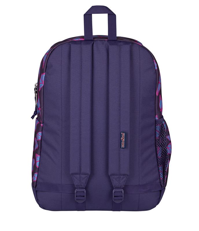 Sac à dos Jansport Cross Town Plus - Papillons violets