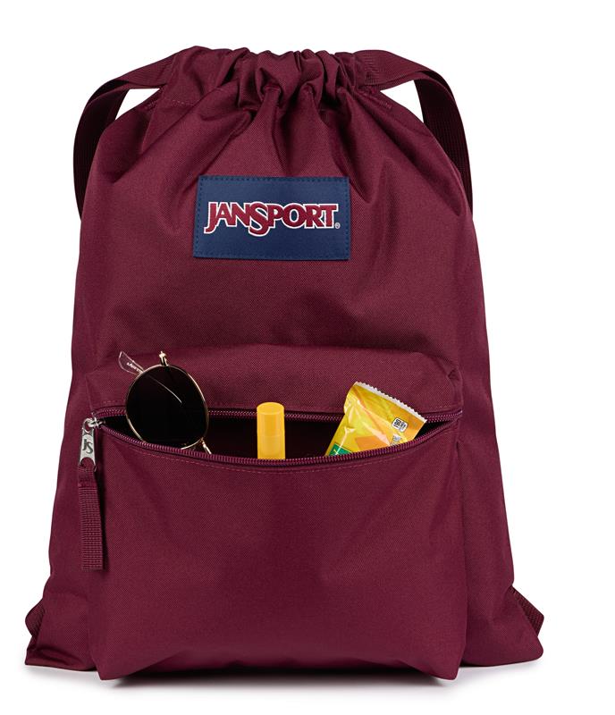JanSport Draw Sack Shoe Bag - Cherry Lacquer