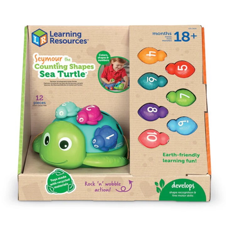 Apprendre à compter avec Seymour la tortue de mer