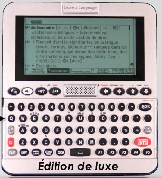 Dictionnaire électronique LV4D