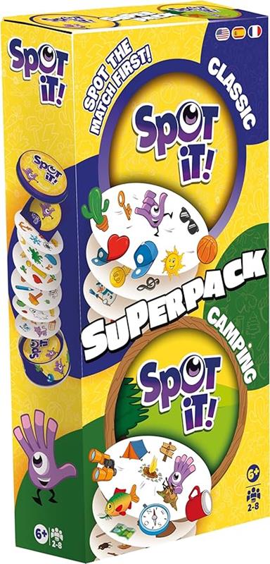 Spot it ! - Superpack : classic & camping