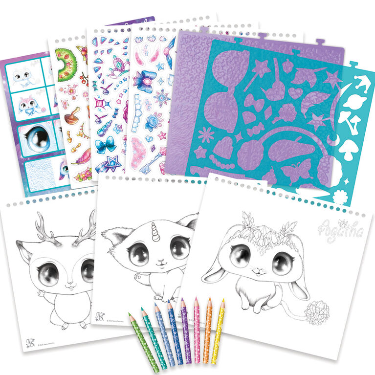 Nebulous Stars - Carnet de croquis - Folie Animoulou