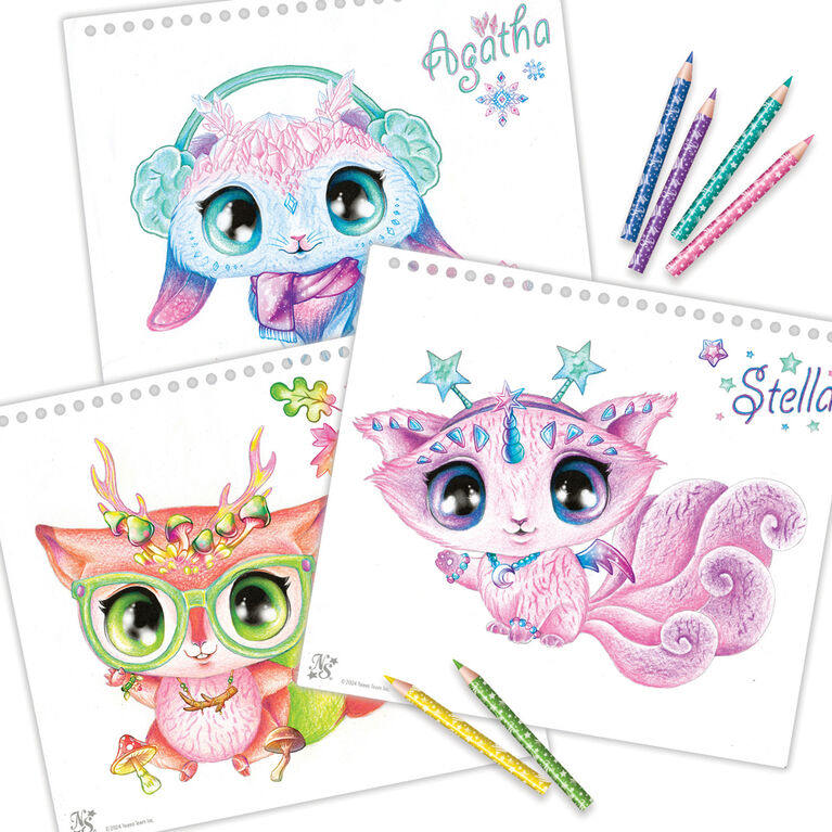 Nebulous Stars - Carnet de croquis - Folie Animoulou