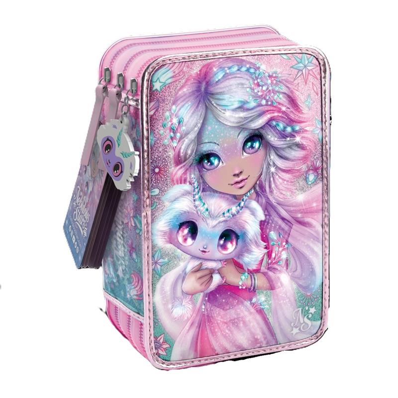 Nebulous Stars – 3-Flap Pencil Case: Estrelia & Astria