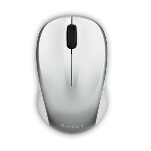 Souris sans-fil LED Verbatim - Argent