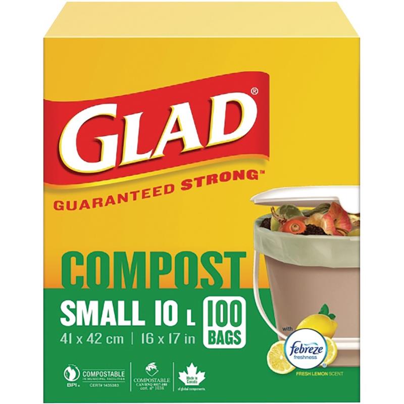 Image Sacs à ordures 100% compostables petits