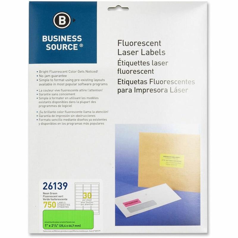 Image Étiquettes fluorescentes