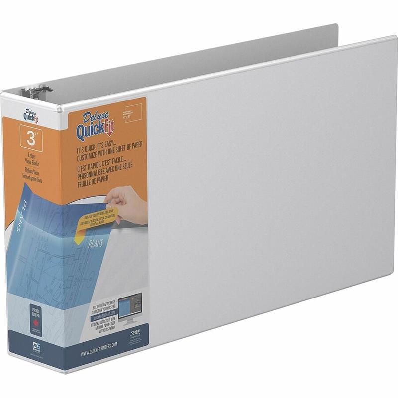 Image Reliure de présentation format tabloïd Deluxe QuickFit®