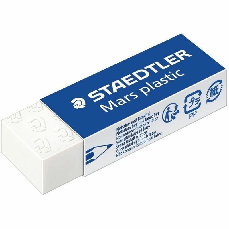 Image Gomme à effacer blanche Mars plastic