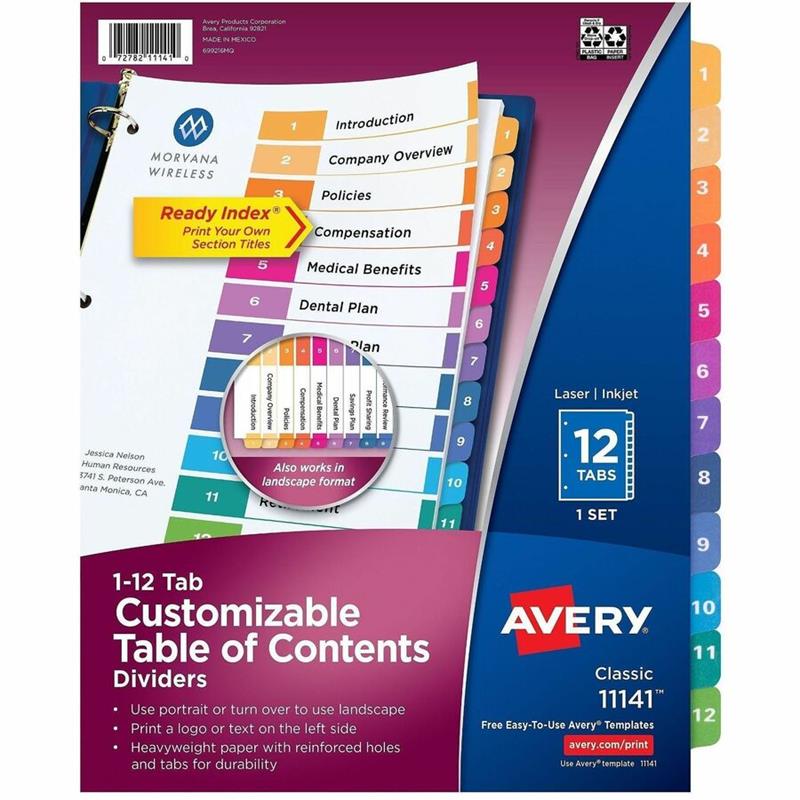 Image Intercalaires Ready Index®