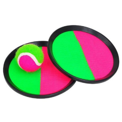 Jeu de balle à velcro